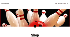 Desktop Screenshot of classicbowlingshirts.com